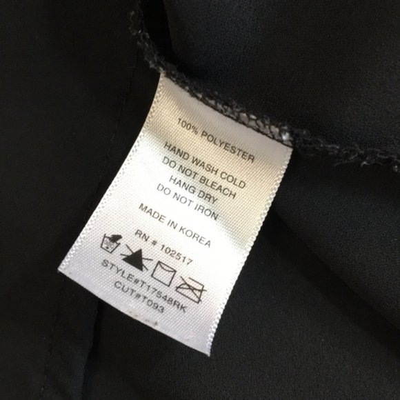 SOPRANO Wrinkle-free Short Sleeve Black Tee Shirt | Size XS - Picture 5 of 6